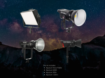 List my kit: Aputure Light Kit