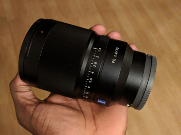 List my kit: Sony FE Zeiss 35mm f1.4 Distagon