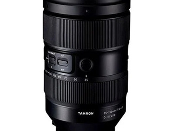 List my kit: Tamron 35-150mm F2-2.8 Di III VXD