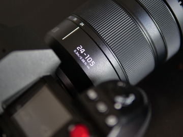 List my kit: Lumix S1H Full Frame 6K Camera + Lumix S 24-105 F4 OIS Lens