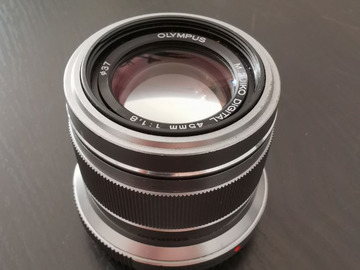 List my kit: Olympus M.ZUIKO 45mm F1.8 MFT Lens