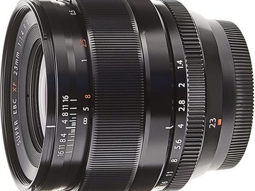 List my kit: Fujifilm XF-23mm f1.4