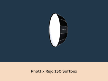 List my kit: Phottix Raja 150 Softbox