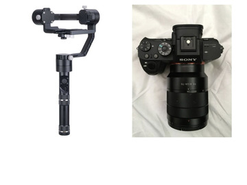 List my kit: Gimbal kit - Sony a7s ii+Crane V2+Sony24-70 f4