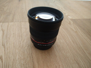 List my kit: Samyang 50mm f1.4 Canon fit
