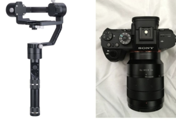 List my kit: Gimbal kit - Sony a7 iii+Crane V2+Sony24-70 f4