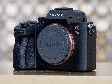 List my kit: Sony A7 iii + 2x64GB cards + 2 batteries