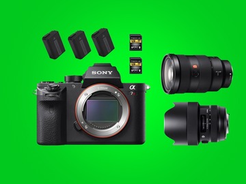 List my kit: Sony A7S III + 2 LENSE (Bundle) 14-24 + 24-70