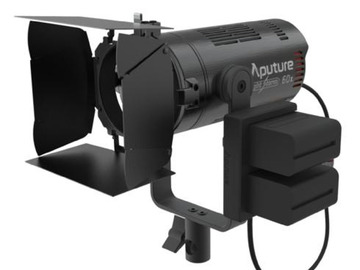 List my kit: Aputure LS 60X Bi-Colour Light 2700K-6500K w/ x4 Batteries