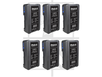 List my kit: 6x V Lock 8800mAh 130Wh Batteries