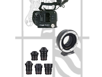 List my kit: Sony FS7 + FS5 + Samyang Prime Set + Metabones