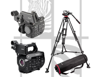 List my kit: Sony FS7 + FS5 + Tripods