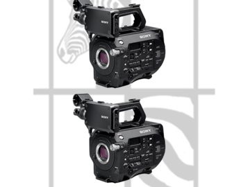 List my kit: x2 Sony FS7 Mark 1 Dual camera Kit with accessories 