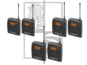 List my kit: 3x Sennheiser G3/G4 Radio Mic Sets