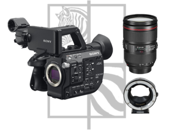 List my kit: Sony FS5 + Canon 24-105 F4 + Metabones