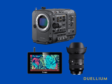 List my kit: Sony FX6 + Sigma 24-70mm + PortKeys BM5 MKIII