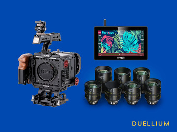 List my kit: Red Komodo 6K + DZOFILM Vespid Prime Lens + Portkeys BM5 MKIII