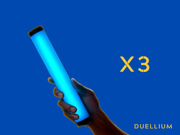 List my kit: Nanlite pavotube 6c II X3 (Like mini Astera)