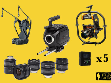 List my kit: URSA Mini G2 Bundle: Movi Pro, Readyrig, Xeen Lenses, Vlocks