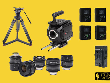 List my kit: URSA G2 Bundle w/Tripod, Xeen Lenses, Vlocks