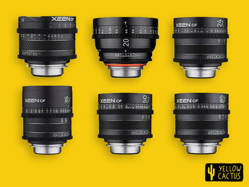 List my kit: Xeen CF Bundle Cine Prime EF Mount Lens