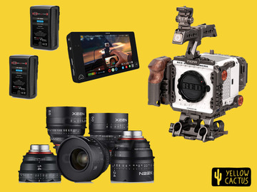 List my kit: Komodo KIT w/Xeen Cine Lenses (like cooke, cinema, film, Sony, panavision, red, Arri)