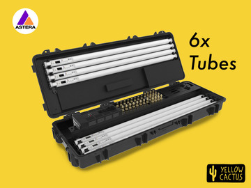 List my kit: Astera Titan - 6x Tubes Kit RGB LED Tube Lighting for Video and Still New AX1
