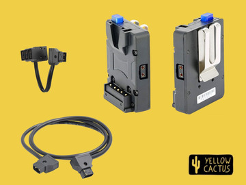 List my kit: V-Lock Power Solution with Belt Clip, Extension and Dtap Splitter 