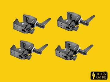 List my kit: 4x Manfrotto SuperClamp - Grip Clamp for Lights