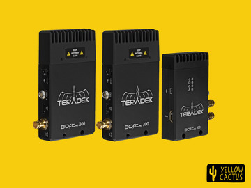 List my kit: Teradek Bolt 300 with 2 Receiver - HDMI and SDI Wireless Video System