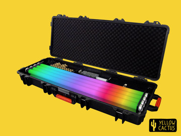 List my kit: 4 x Astera AX1 Kit with Astera Remote / Pixel tube LED Video neon light