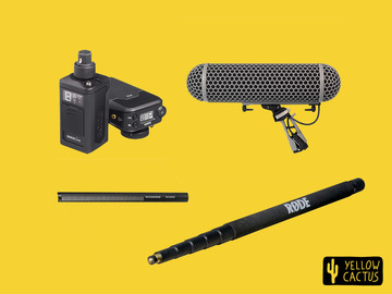 List my kit: Wireless Boom Kit (RODE) - (416,Blimp 2, Boom Pole...)