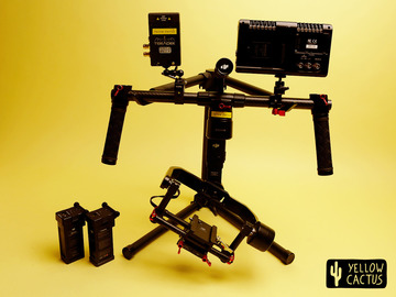 List my kit: DJI RONIN M + Teradek BOLT 300 + Monitor Atomos Shogun