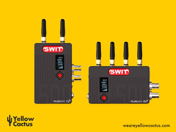 List my kit: SWIT Flow 500 TX/RX - HDMI and SDI Wireless Video