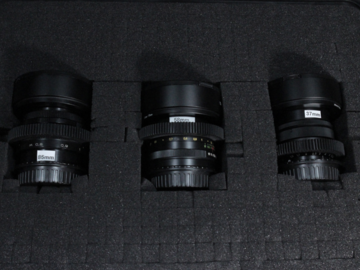 List my kit: Multiple Russian Prime Lenses Set of 3 (37, 58, 85mm)