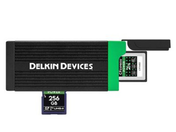 List my kit: Delkin USB 3.2 CFexpress Type B & SD UHS-II Card Reader