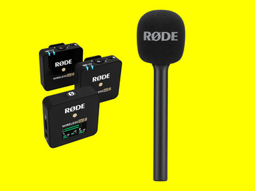 List my kit: Rode interview mic + Wireless Go II