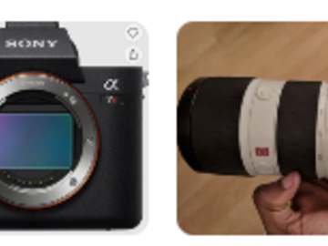 List my kit: Sony A7RV + FE 70-200mm F2.8 GM (Bundle)