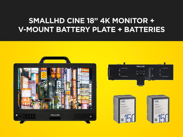 List my kit: SmallHD Cine 18" 4K Production Monitor + V-Mount Package