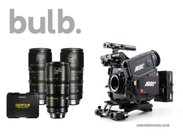 List my kit: Arri Alexa Mini LF (Full Kit) + DZO Catta Ace Zooms