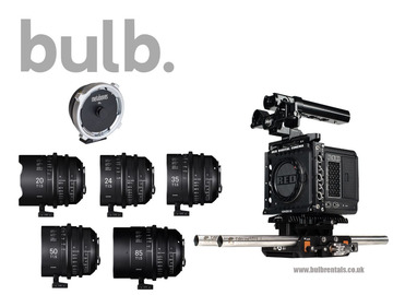 List my kit: Red Komodo 6k (Full Kit) + Sigma Cine FF Primes