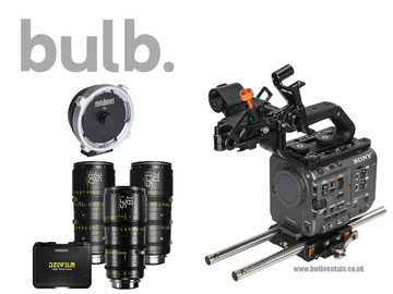 List my kit: Sony FX6 (Full Kit) + DZO Catta Ace Zoom 3 Lens Set