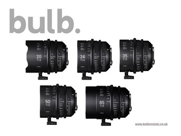 List my kit: Sigma FF High speed prime lenses kit (Pl mount)