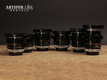 List my kit: Canon FD Chromenose Cine-Mod Set 