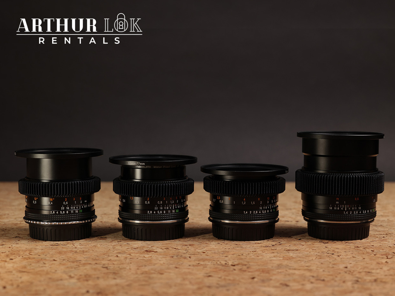Zeiss Contax Cine-Mod Set (ef mount) - cinekit