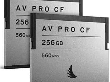 List my kit: Angelbird AV PRO CF- CFast 2.0 Card 256 GB (2 Pack)