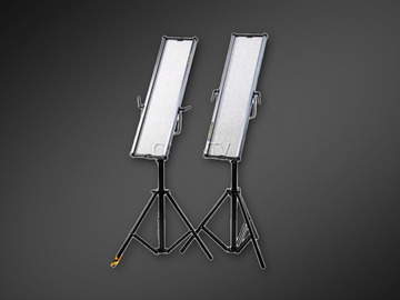 List my kit: 2 x CAME-TV 1806B Bi-Colour LED Panel