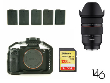 List my kit: Sony a7s II Camera and 24-70mm Lens Kit