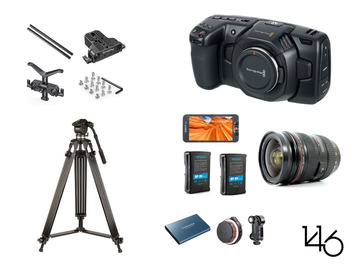 List my kit: Blackmagic Cinema Camera 4k Tripod Kit