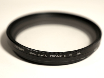 List my kit: Tiffen 82mm Black Pro Mist 1/8 Filter 